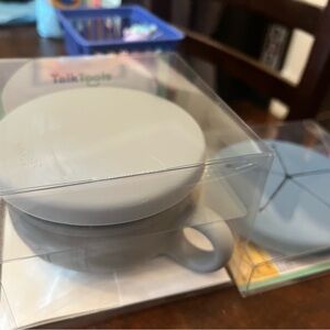 Suction Bowl Cup with Lids